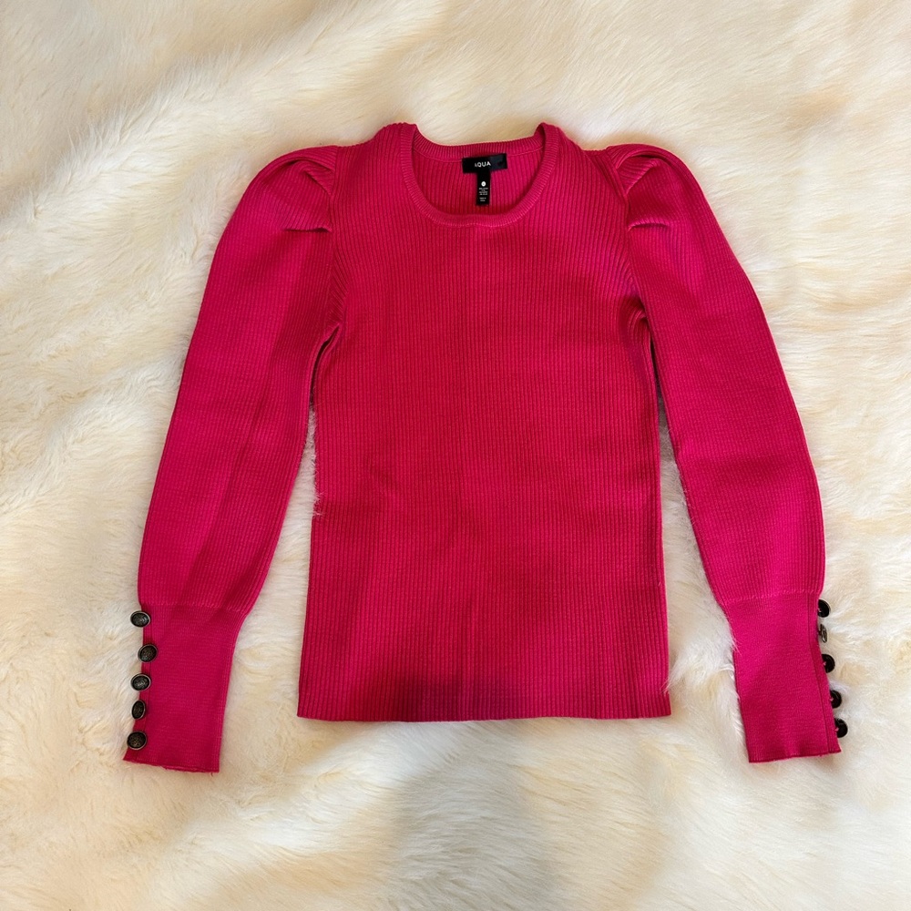 Stunning Aqua Brand Sweater - from Bloomingdales 💗